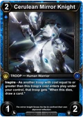 Cerulean Mirror Knight: alternate art in Shards of Fate