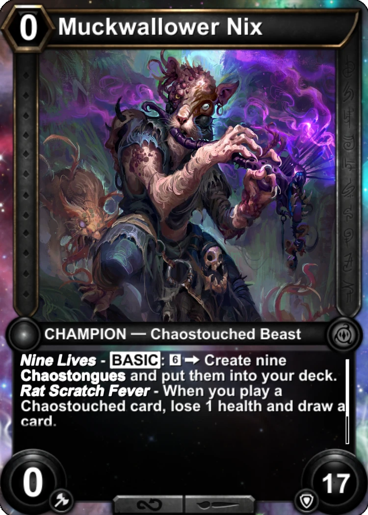 Muckwallower Nix: the official card image